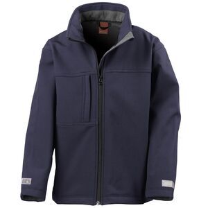 Result Childrens/Kids Classic Soft Shell Jacket / Navy
